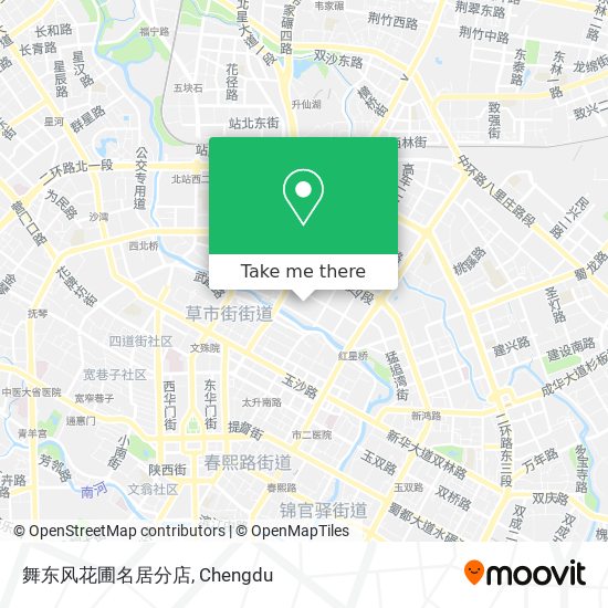 舞东风花圃名居分店 map