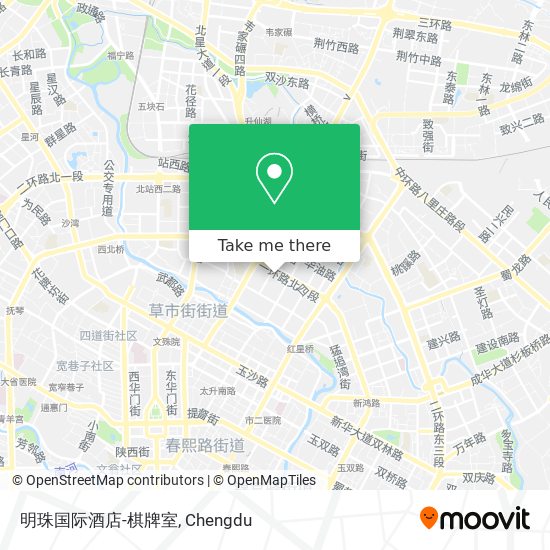 明珠国际酒店-棋牌室 map