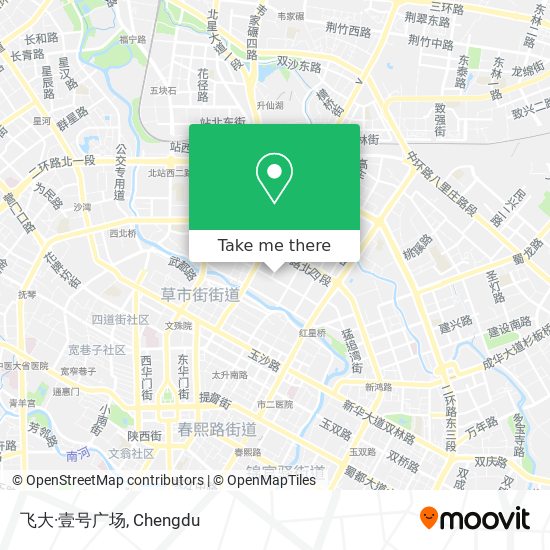 飞大·壹号广场 map