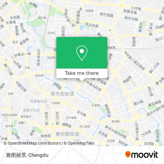 雅图丽景 map