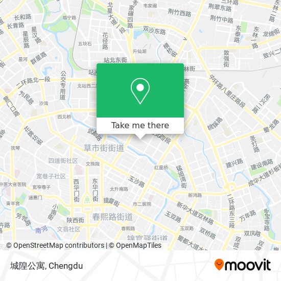 城隍公寓 map