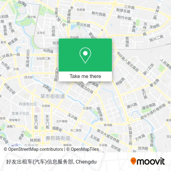好友出租车(汽车)信息服务部 map
