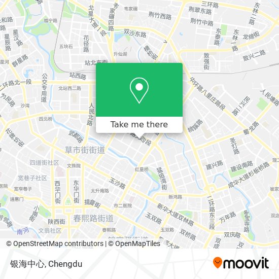 银海中心 map