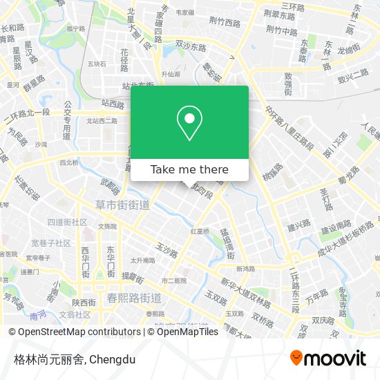 格林尚元丽舍 map
