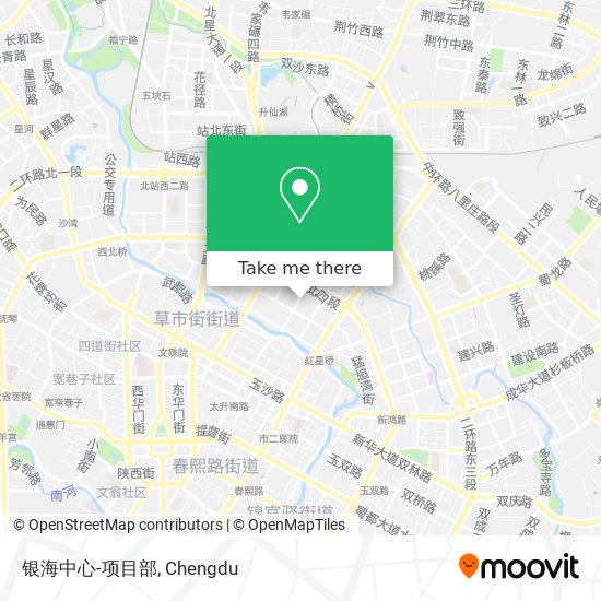 银海中心-项目部 map