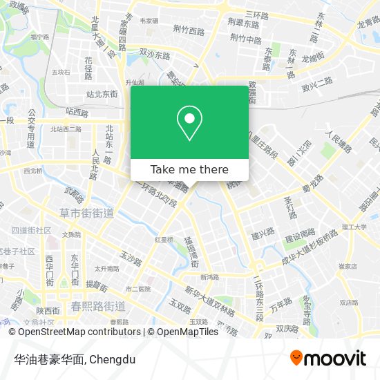 华油巷豪华面 map