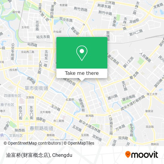 渝富桥(财富概念店) map