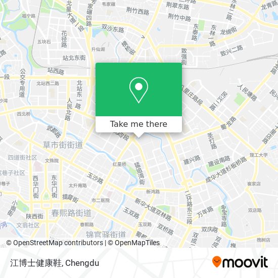 江博士健康鞋 map