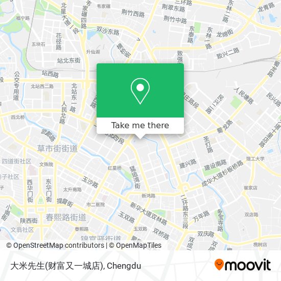 大米先生(财富又一城店) map
