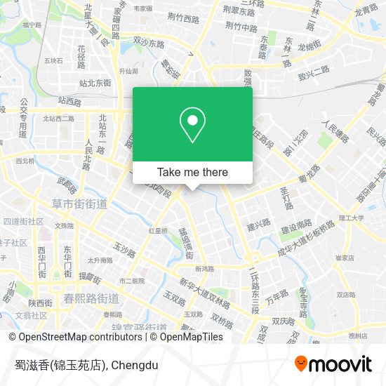 蜀滋香(锦玉苑店) map