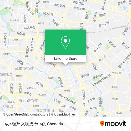 成华区出入境接待中心 map