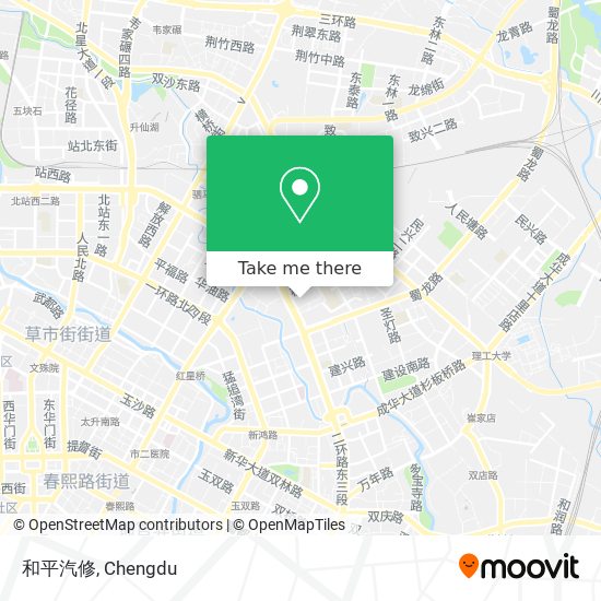 和平汽修 map