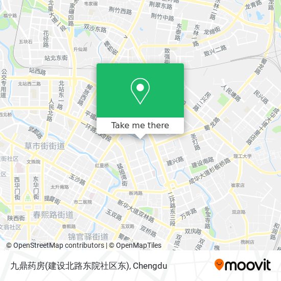 九鼎药房(建设北路东院社区东) map