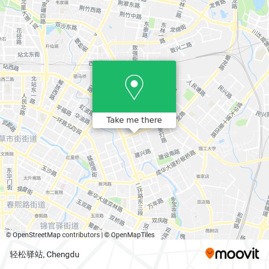 轻松驿站 map