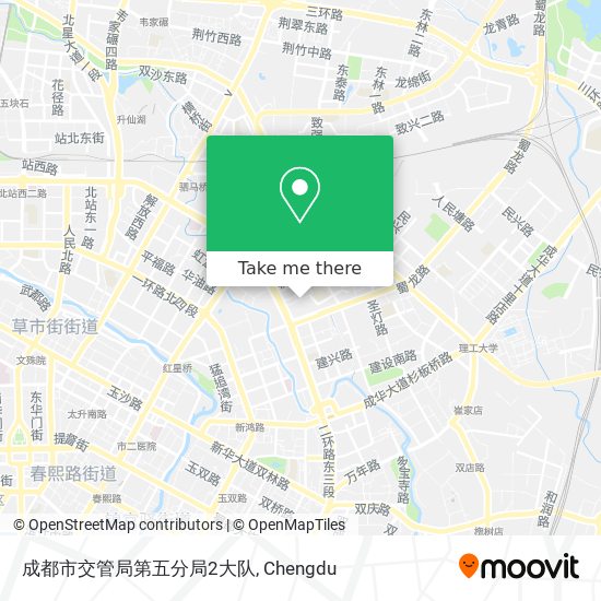 成都市交管局第五分局2大队 map