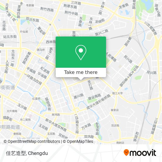 佳艺造型 map