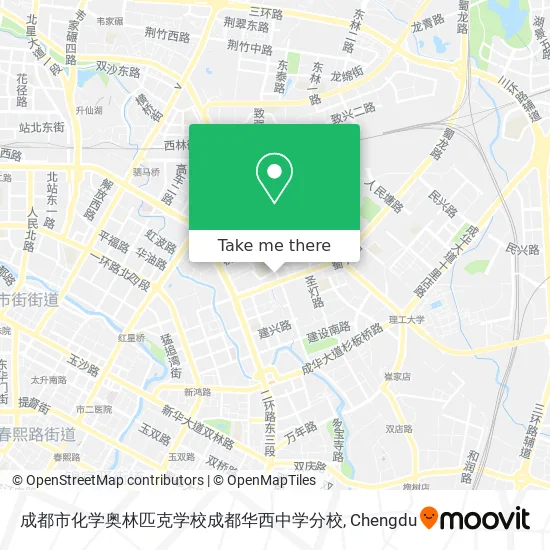 成都市化学奥林匹克学校成都华西中学分校 map