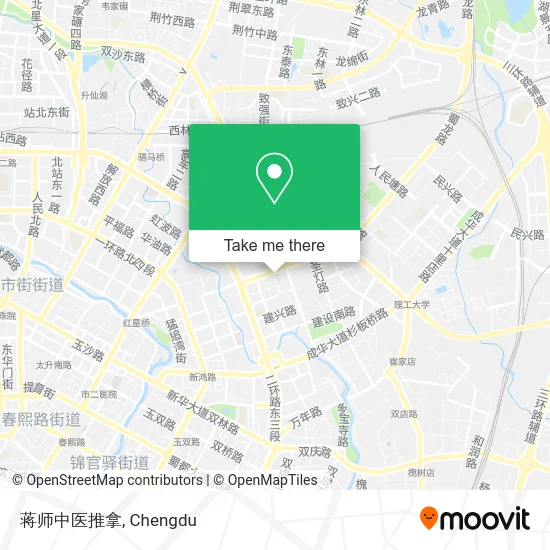 蒋师中医推拿 map