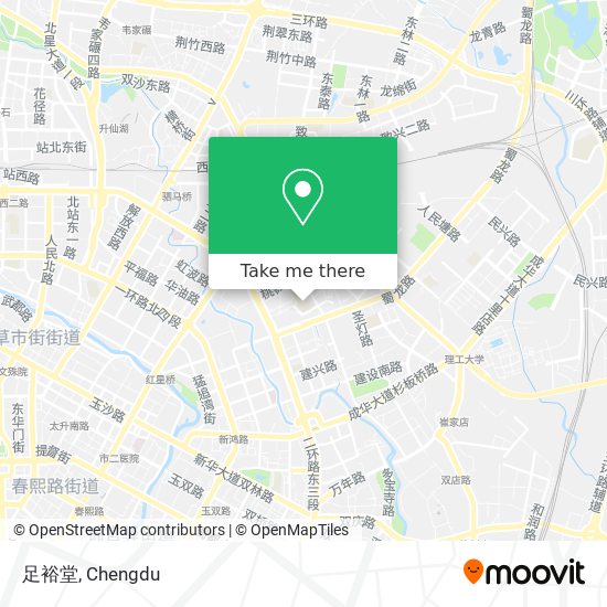 足裕堂 map