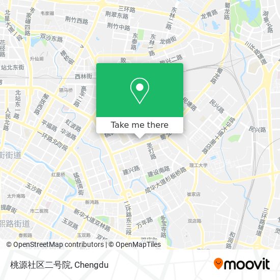 桃源社区二号院 map