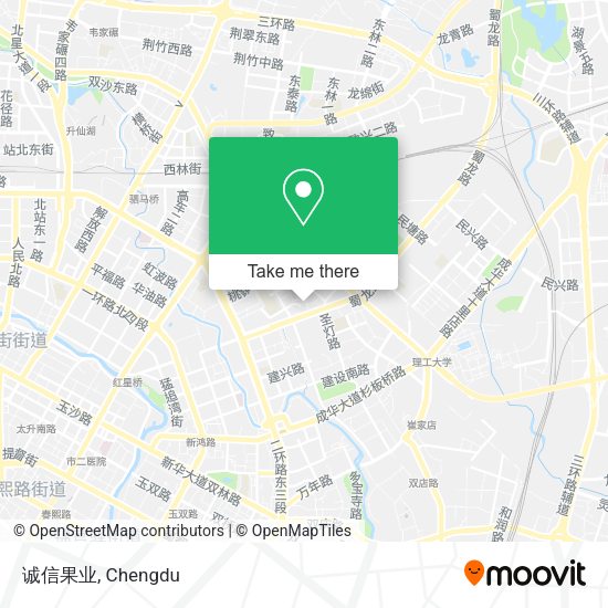 诚信果业 map