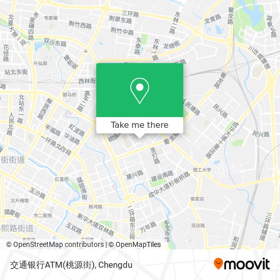 交通银行ATM(桃源街) map