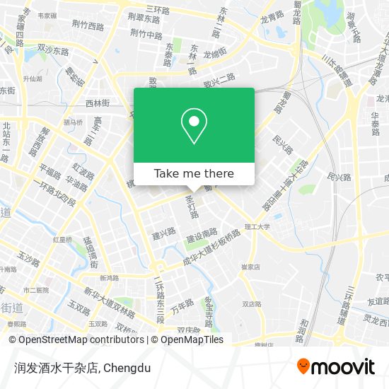润发酒水干杂店 map