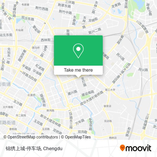 锦绣上城-停车场 map