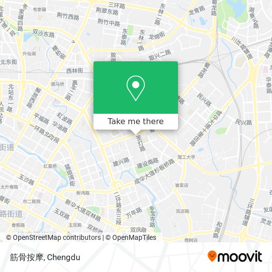 筋骨按摩 map