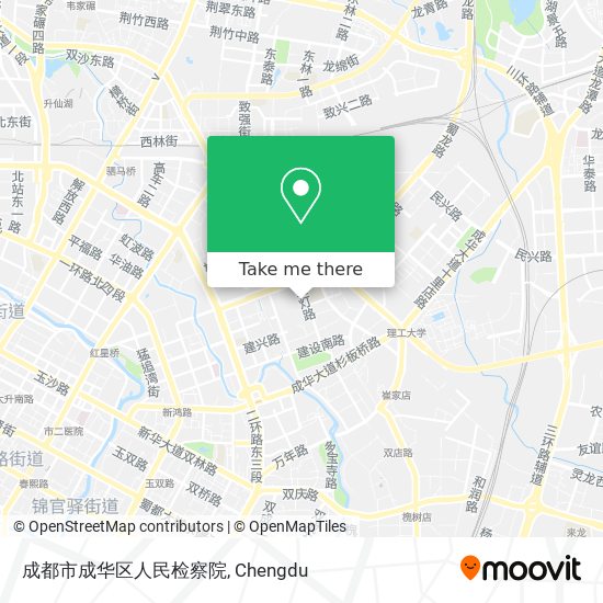 成都市成华区人民检察院 map