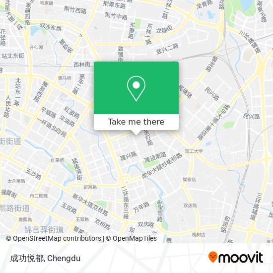 成功悦都 map