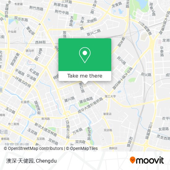 澳深·天健园 map