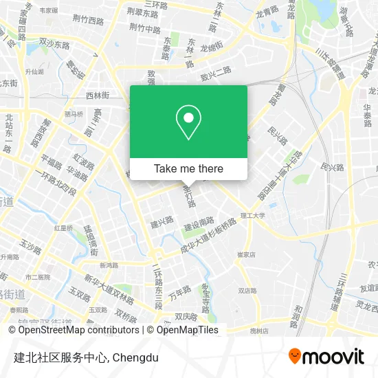 建北社区服务中心 map