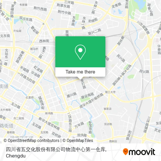 四川省五交化股份有限公司物流中心第一仓库 map