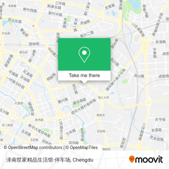 泽南世家精品生活馆-停车场 map