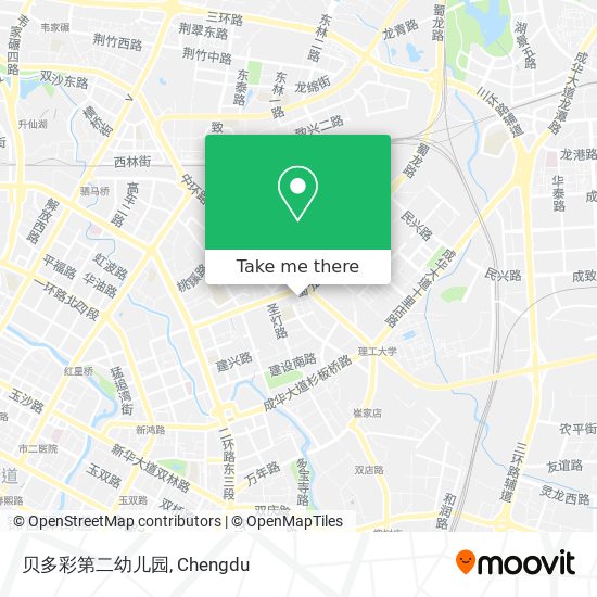 贝多彩第二幼儿园 map