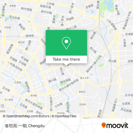 春熙苑-一期 map