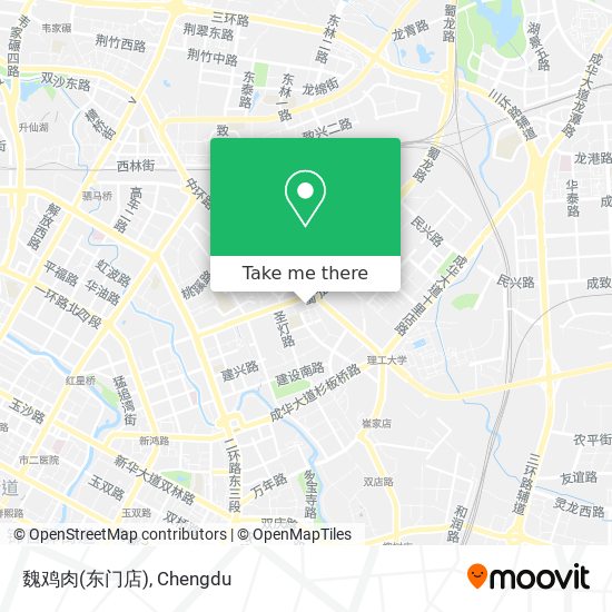 魏鸡肉(东门店) map
