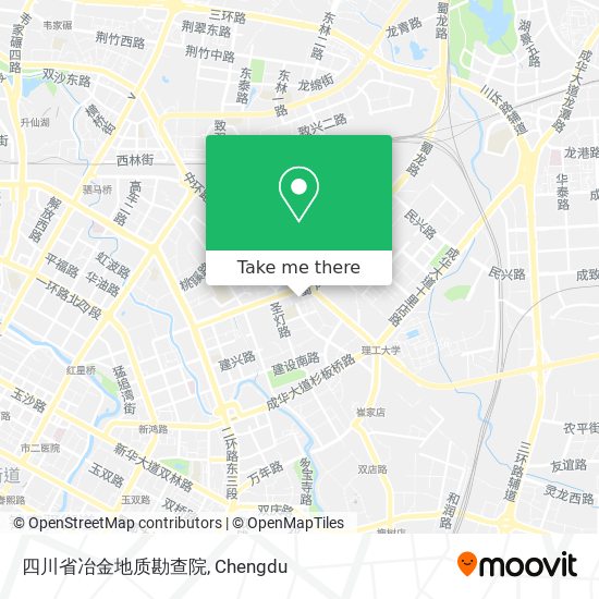 四川省冶金地质勘查院 map