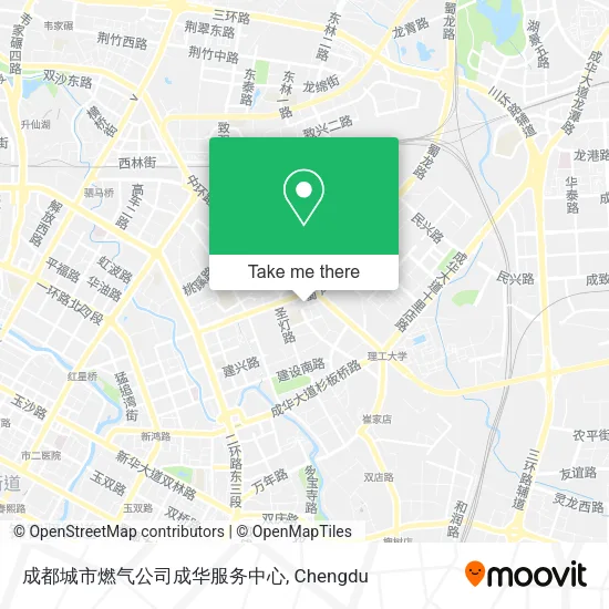 成都城市燃气公司成华服务中心 map