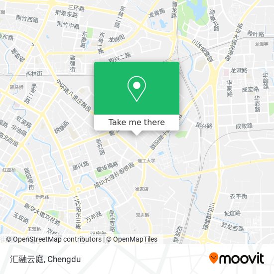 汇融云庭 map