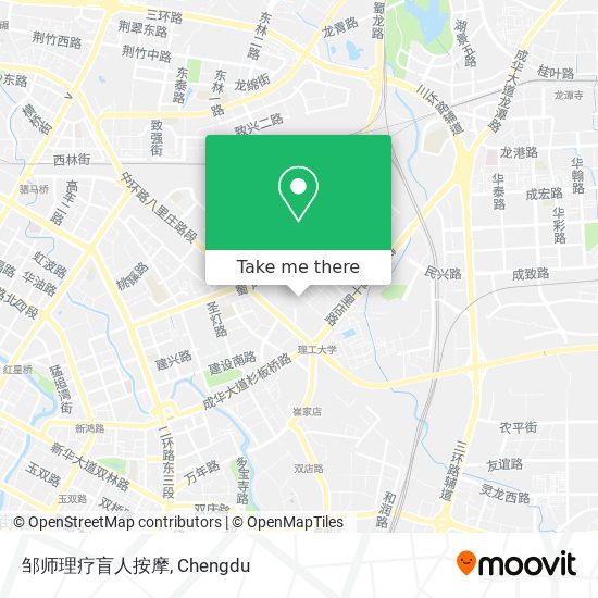 邹师理疗盲人按摩 map