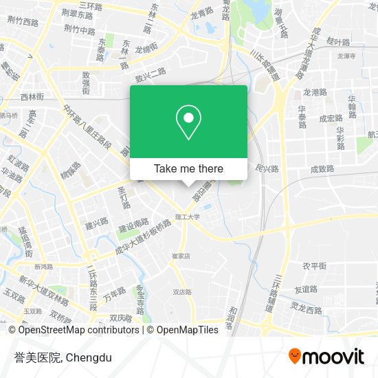 誉美医院 map