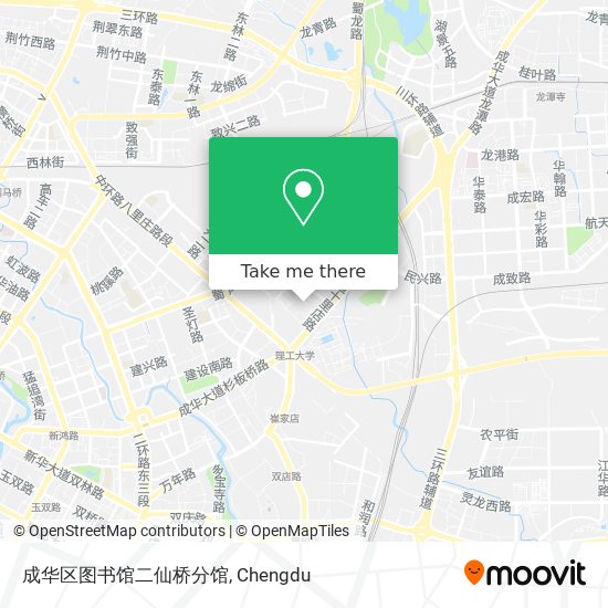 成华区图书馆二仙桥分馆 map