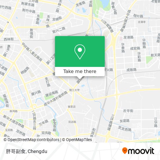 胖哥副食 map