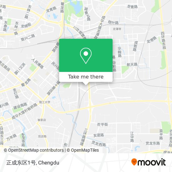 正成东区1号 map