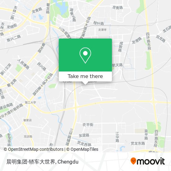 晨明集团-轿车大世界 map