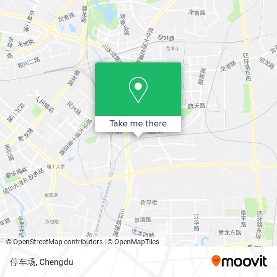 停车场 map