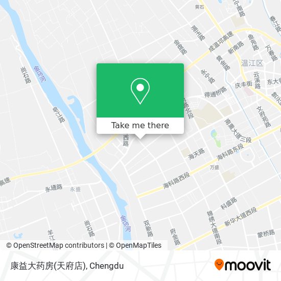 康益大药房(天府店) map