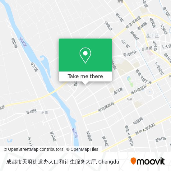 成都市天府街道办人口和计生服务大厅 map